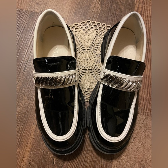 Zaynsia from Amazon.com Loafer Chunky Lug Sole Shoes very cool women 10M - Picture 8 of 8